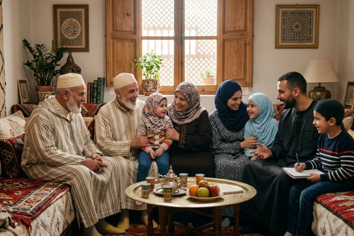 The Muslim Family in Circles: From the Core to the Community