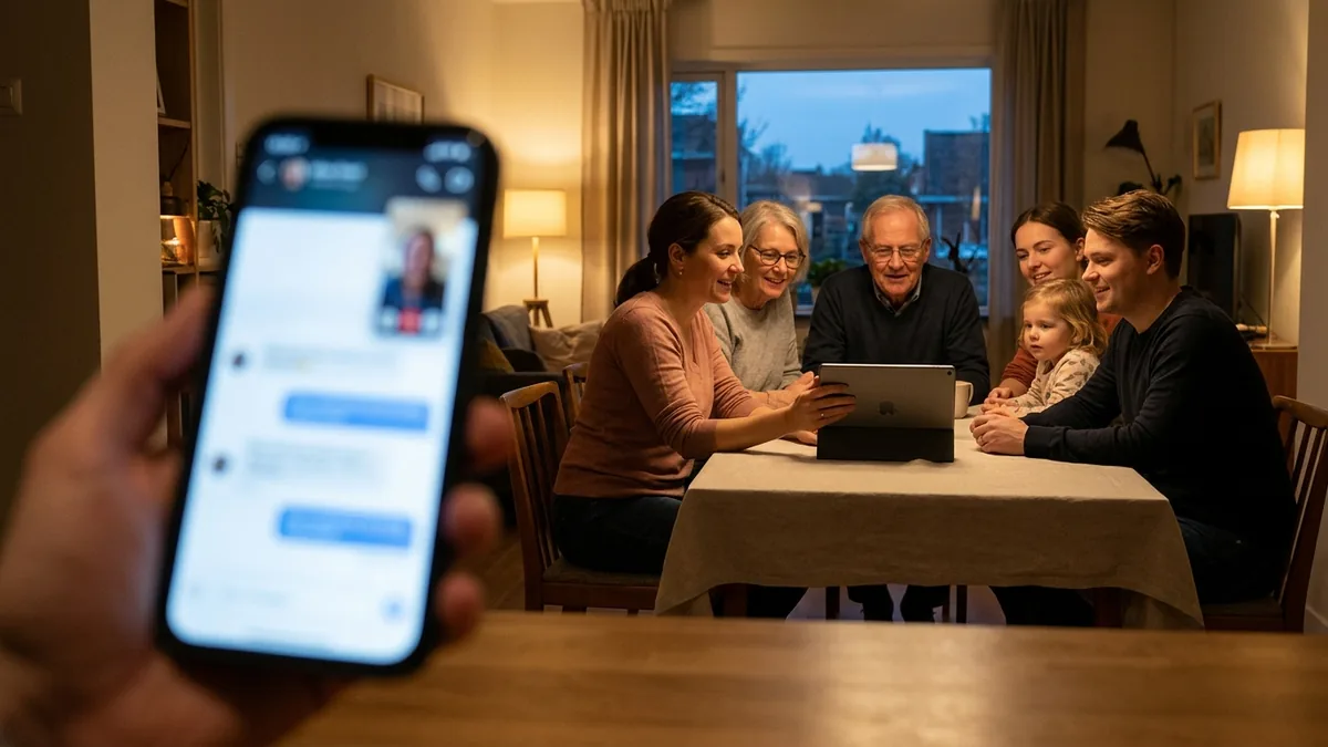 Du premier message à la présentation de la famille : une chronologie respectueuse