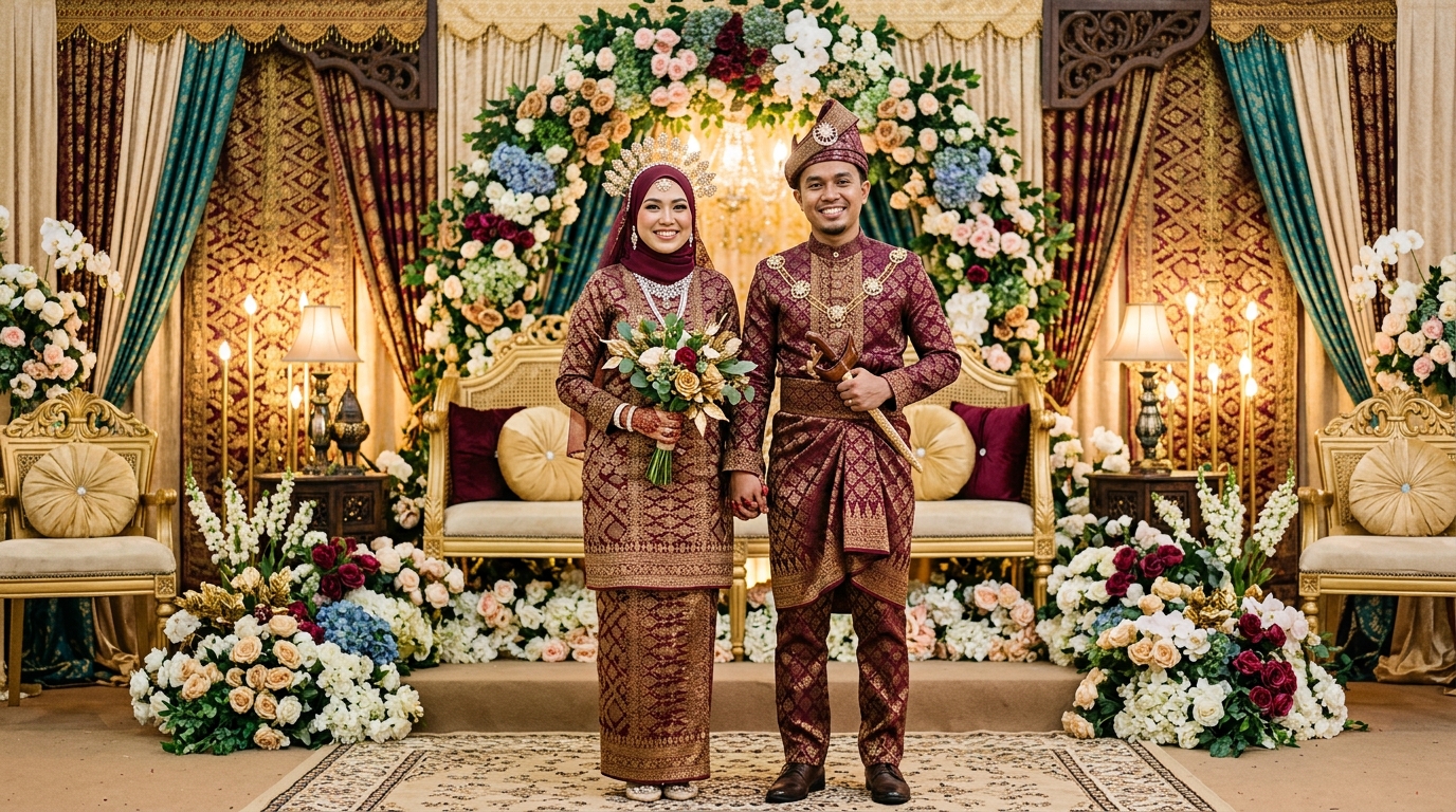 Le mariage indonésien et malais : akad nikah, hantaran et bersanding